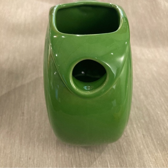 FIESTA Original Shamrock Green Small Disk Pitcher Vintage - Picture 6 of 9